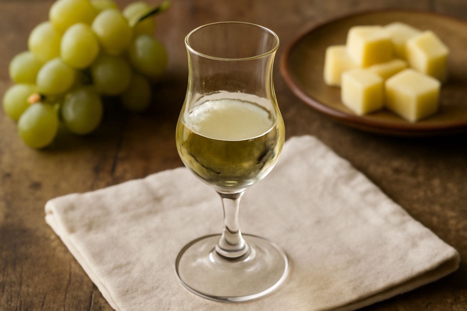 Grappa di uve locali
