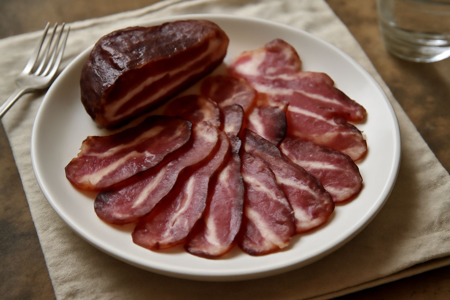 Guanciale affumicatu