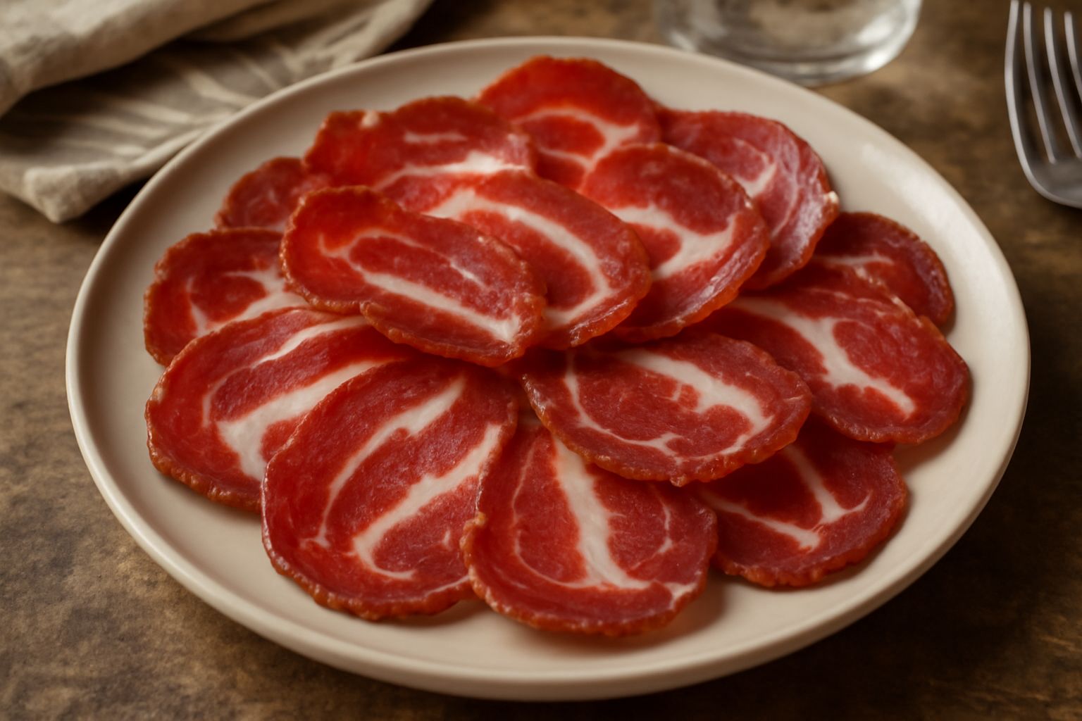 Guanciale Calabrese: carne succulenta e speziata che nutre il corpo di ferro e vitalità
