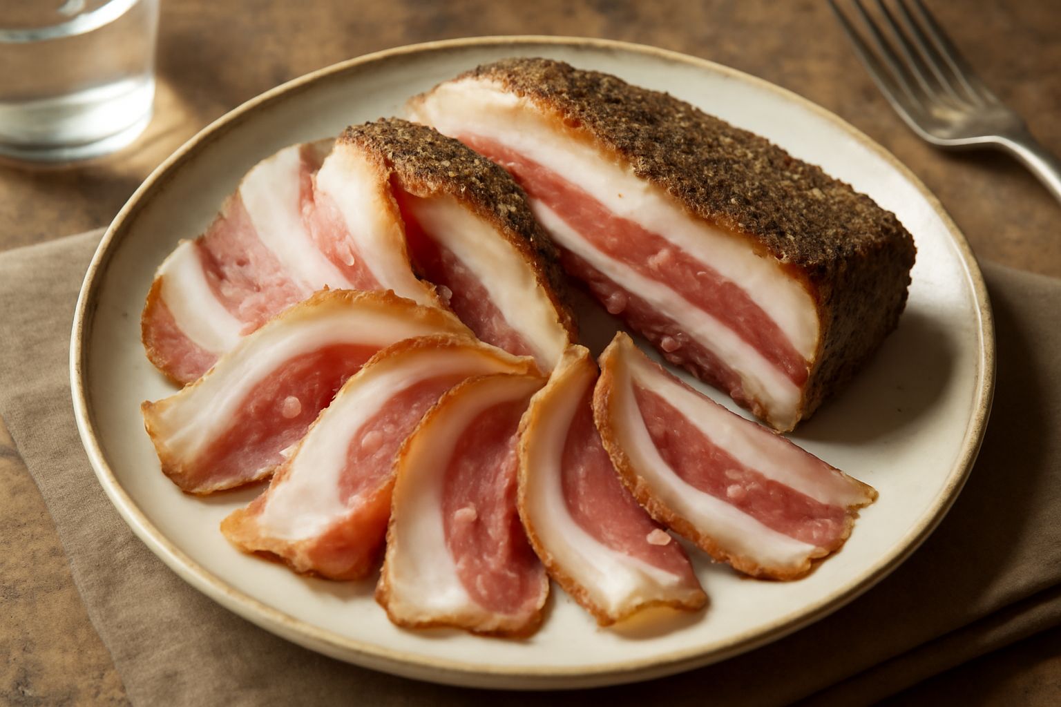 Guanciale conservato
