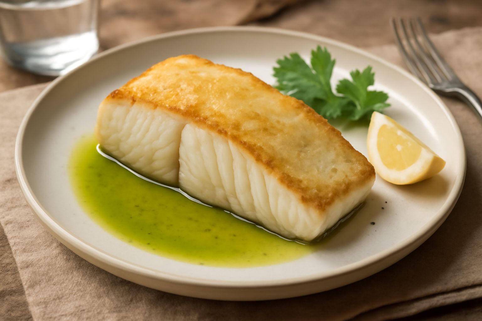 Halibut al forno