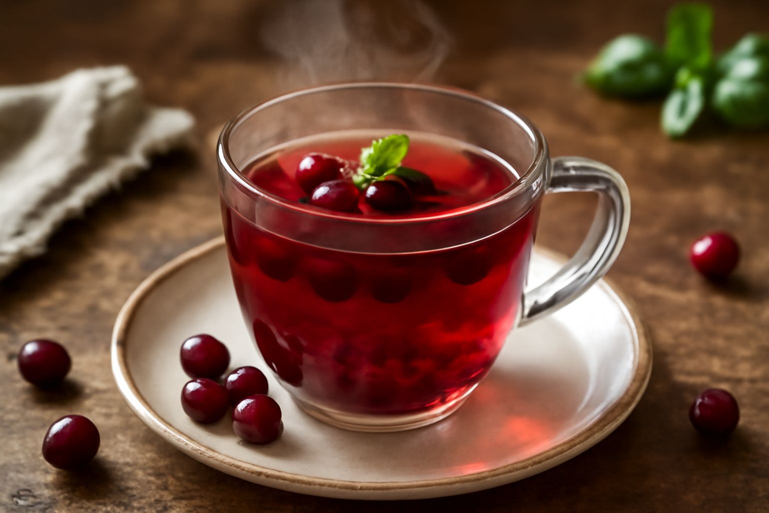 Infuso di mirtillo