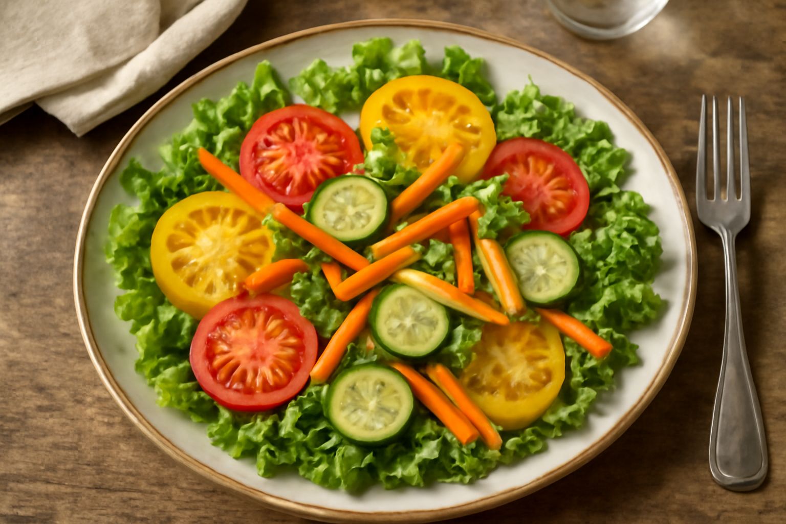 Insalata de ortaggi di stagione