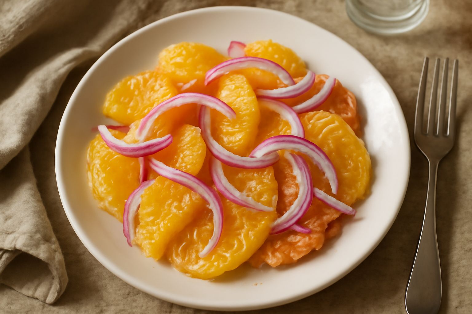 Insalata di arance e cipolla