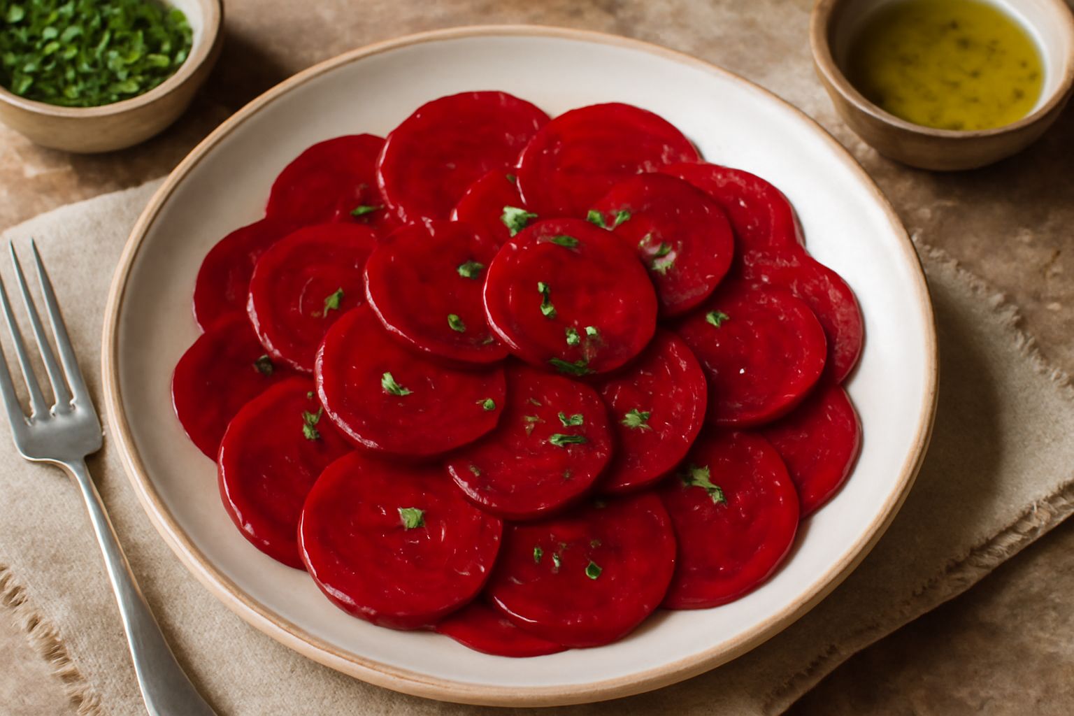 Insalata di barbabietola cruda