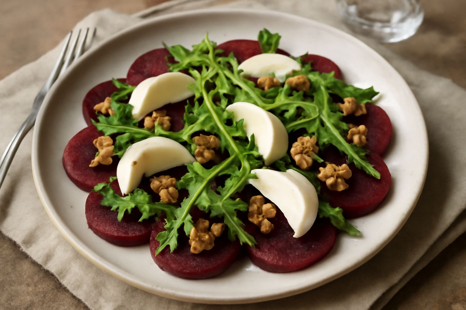 Insalata di barbabietola e noci