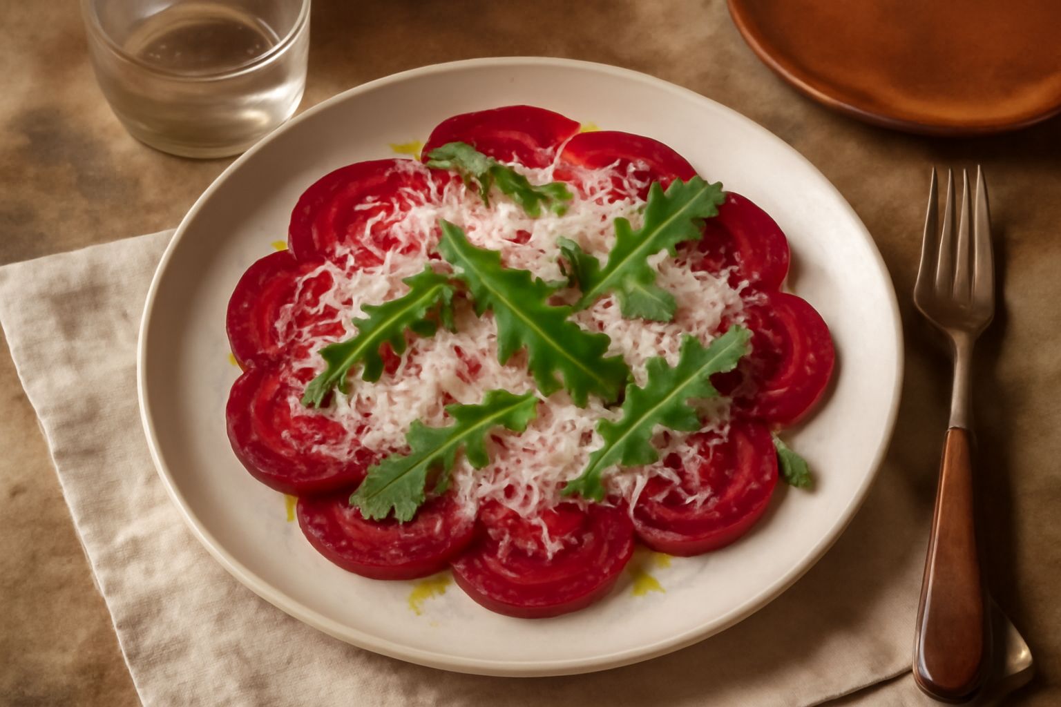 Insalata di barbabietola e rafano
