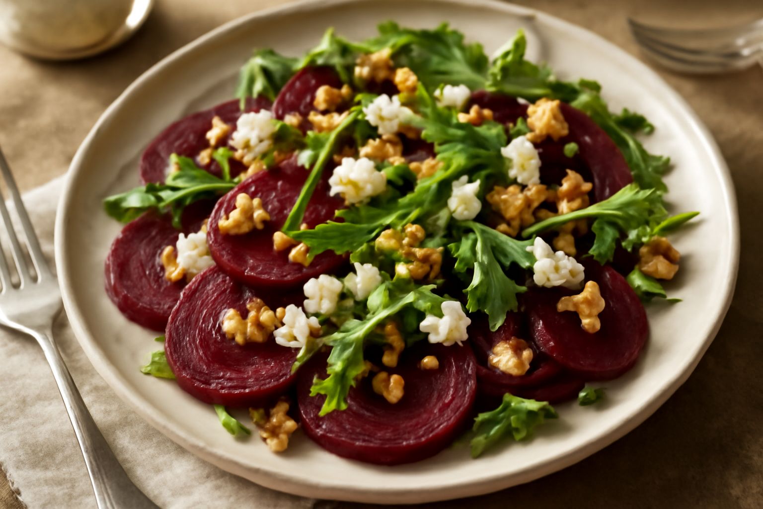 Insalata di barbabietole rosse