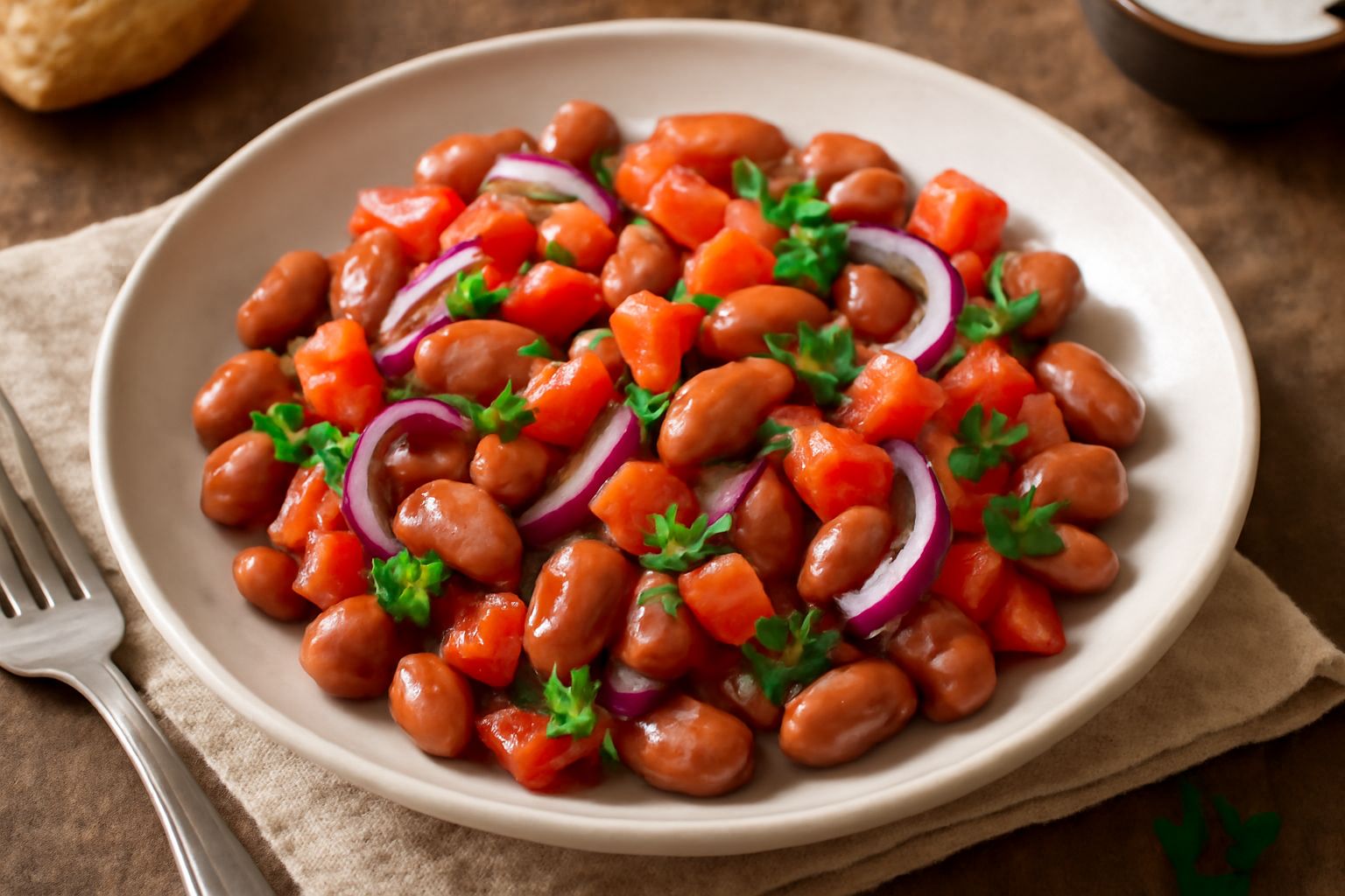 Insalata di borlotti