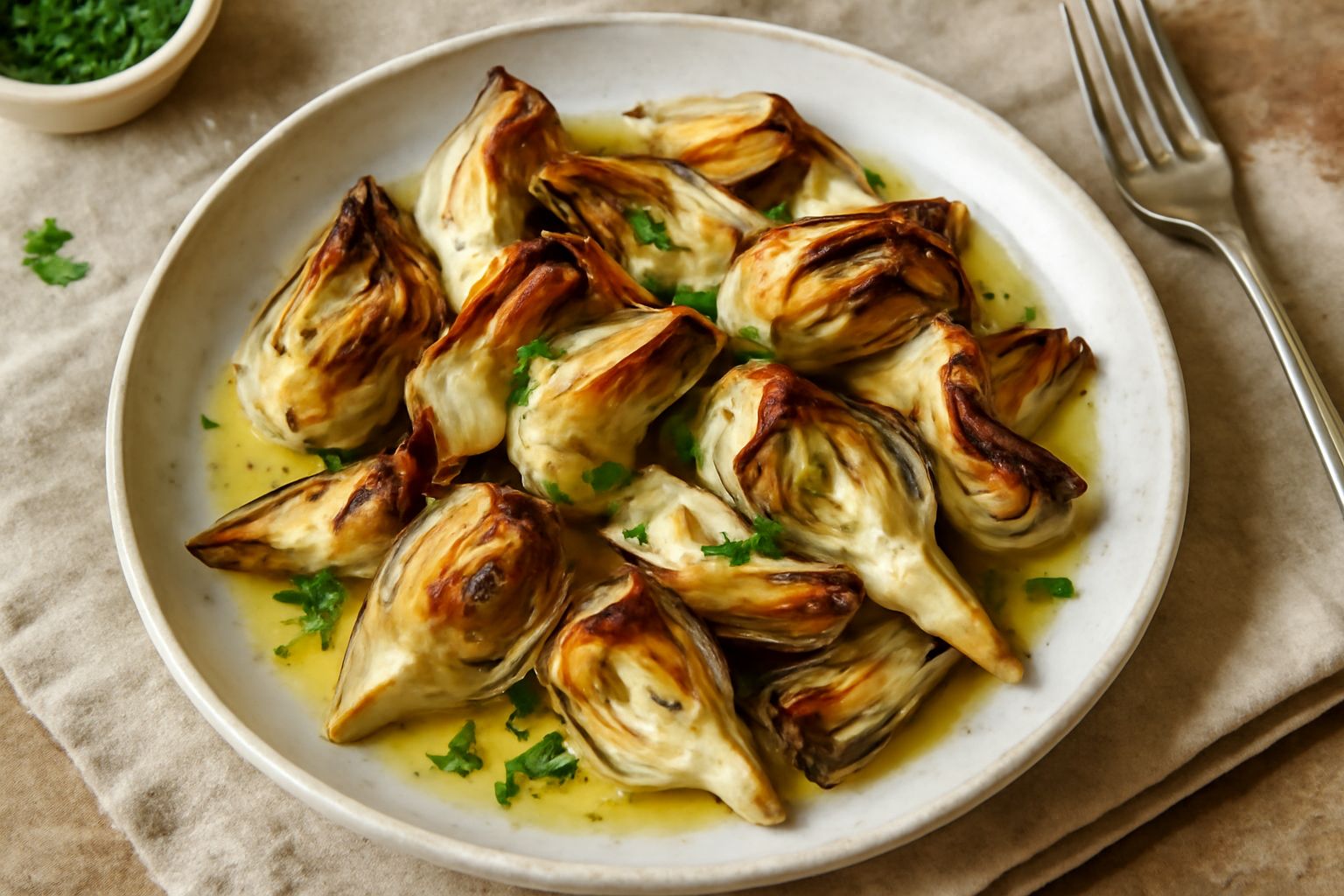 Insalata di carciofi ai ferri