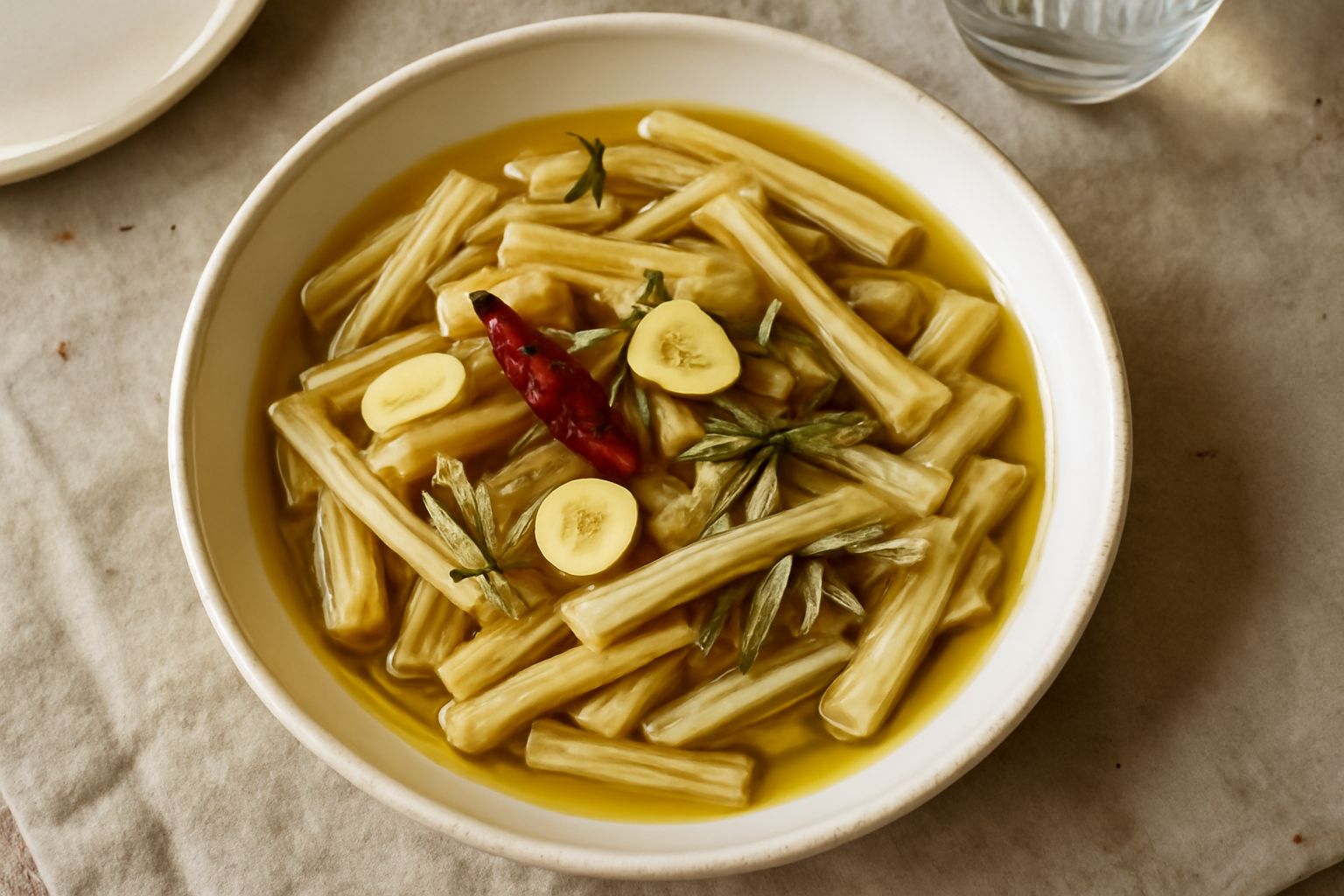 Insalata di cardi sott'olio