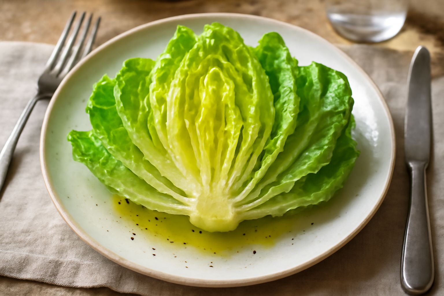 Insalata di cuore di lattuga