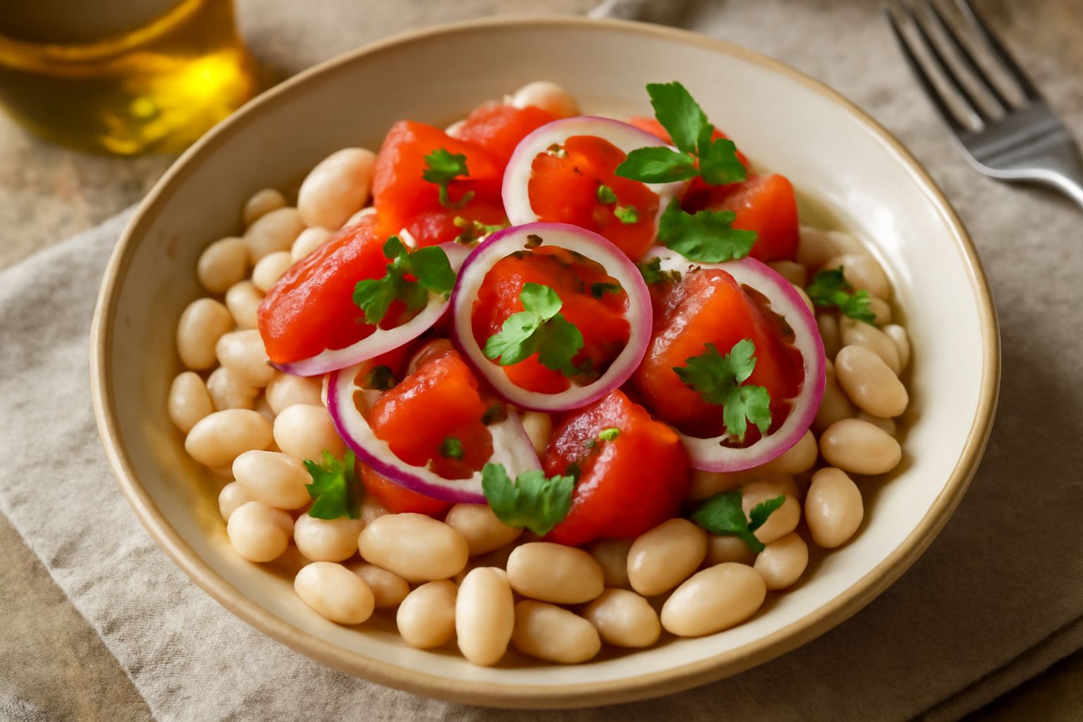 Insalata di fagioli cannellini