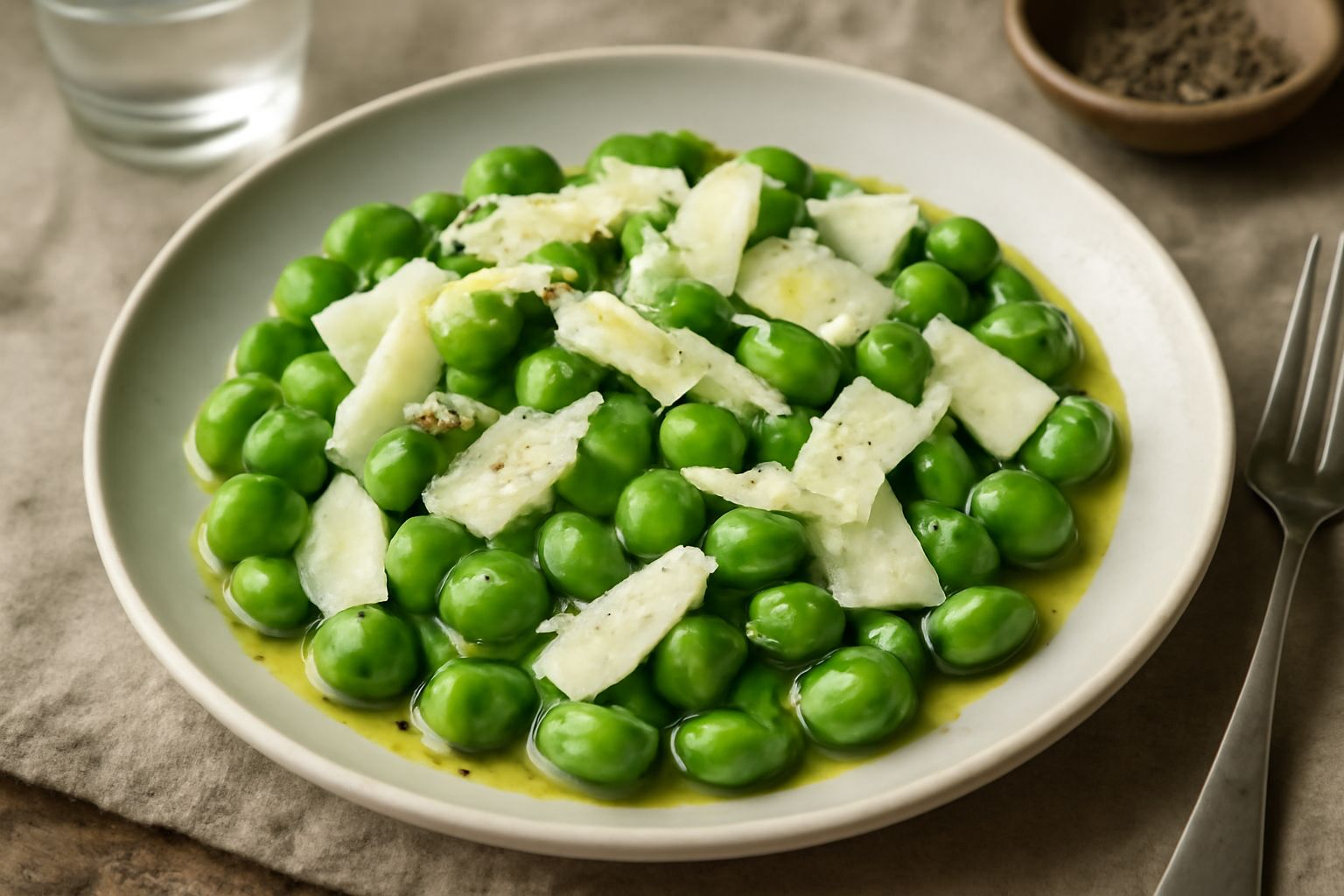 Insalata di fave e formaggio