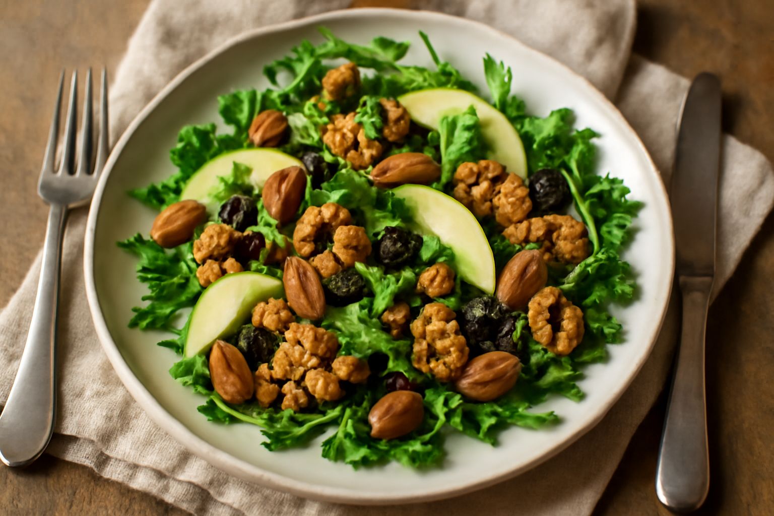 Insalata di frutta secca