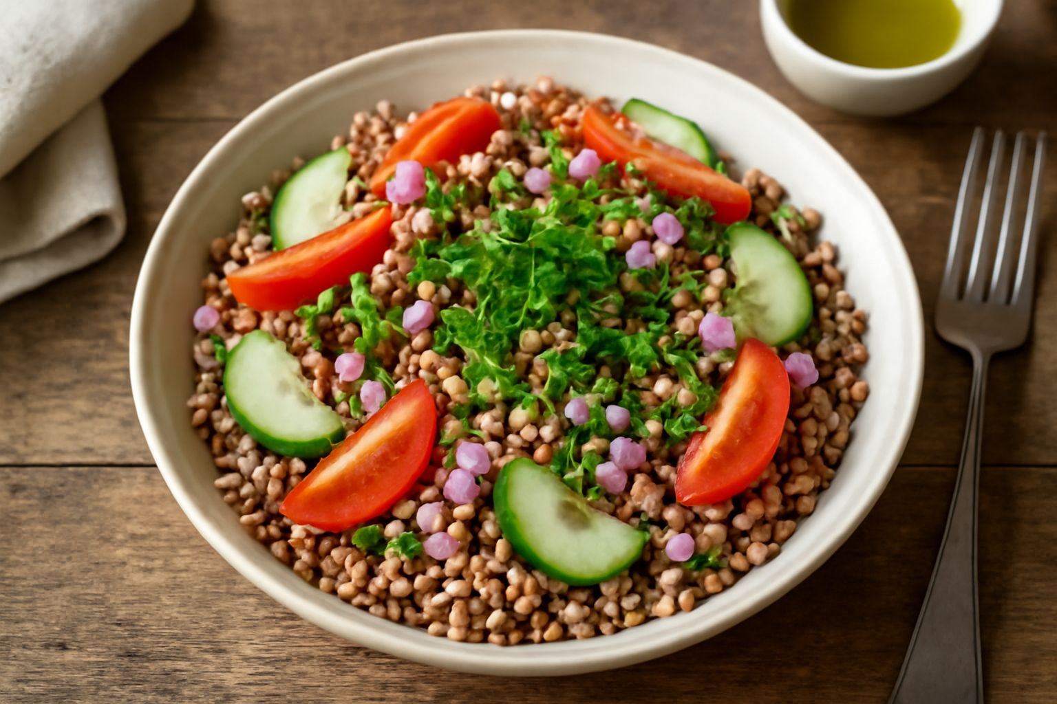 Insalata di grano saraceno