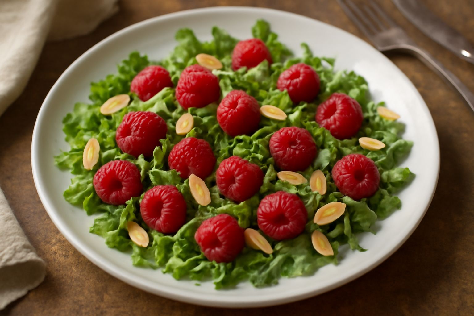 Insalata di lamponi