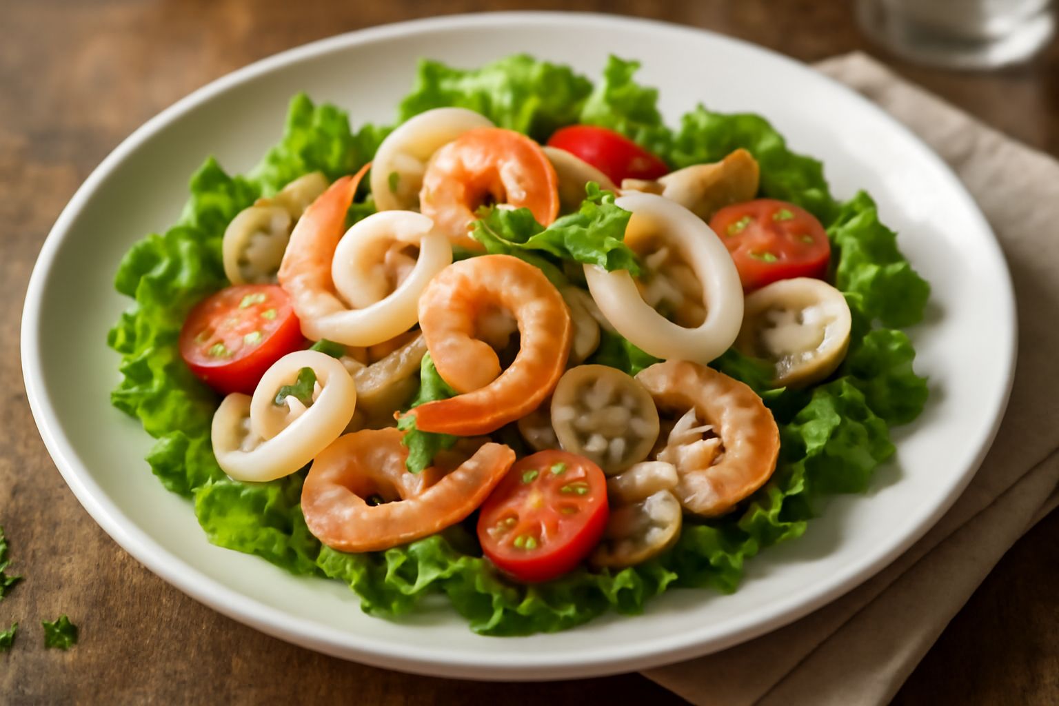 Insalata di mare fredda