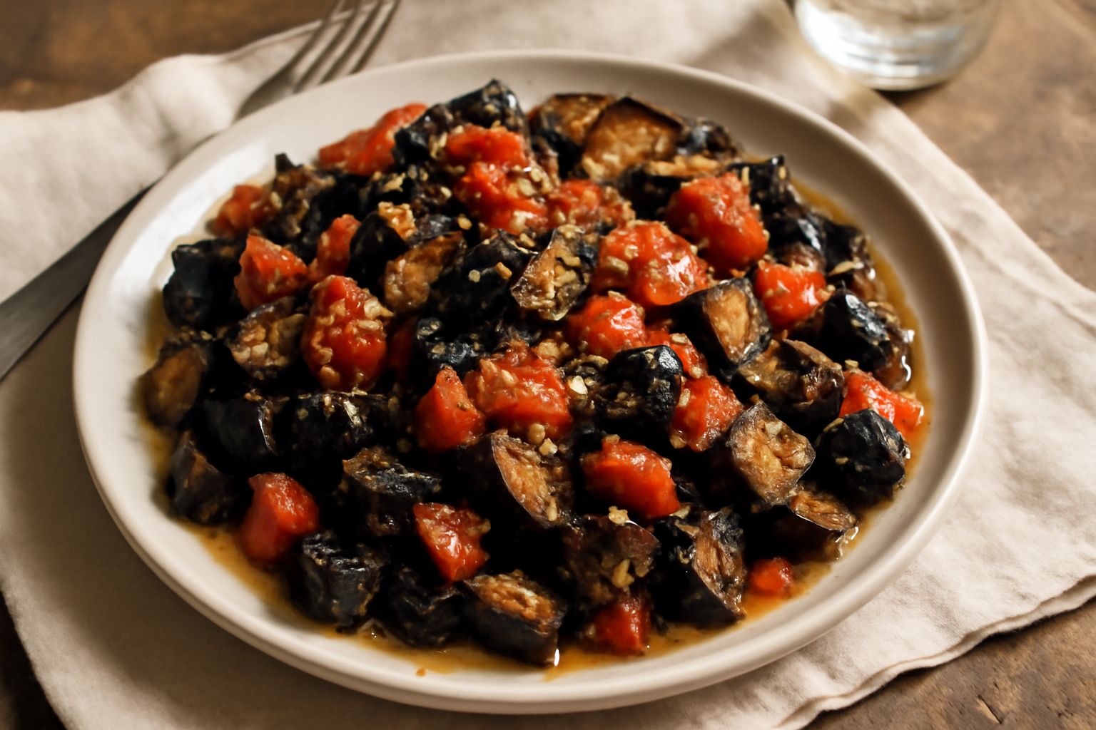 Insalata di melanzane alla calabrese