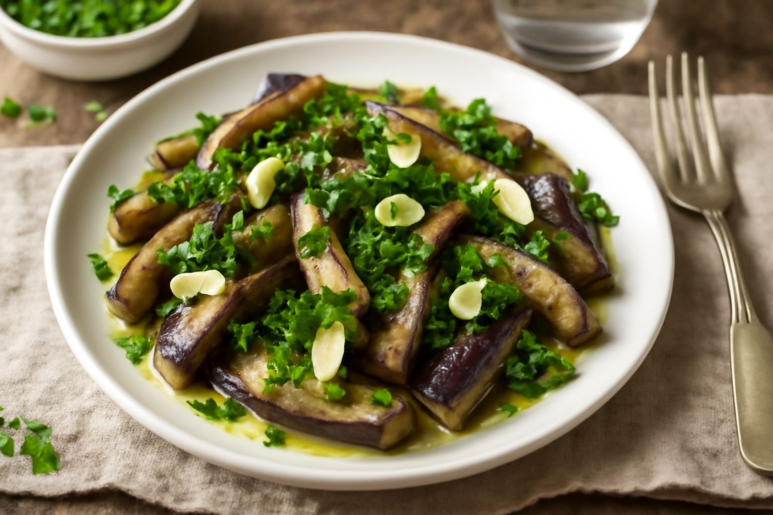 Insalata di melanzane fredde
