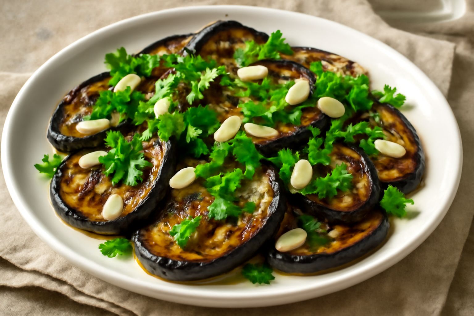 Insalata di melanzane grigliate
