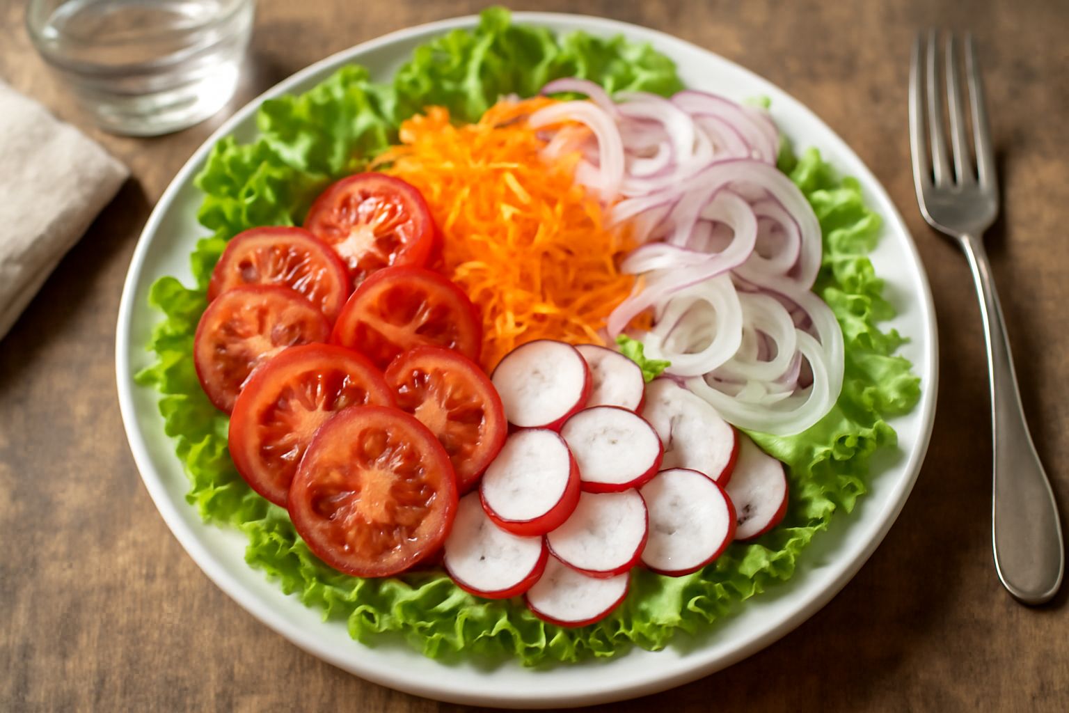 Insalata di ortaggi di stagione