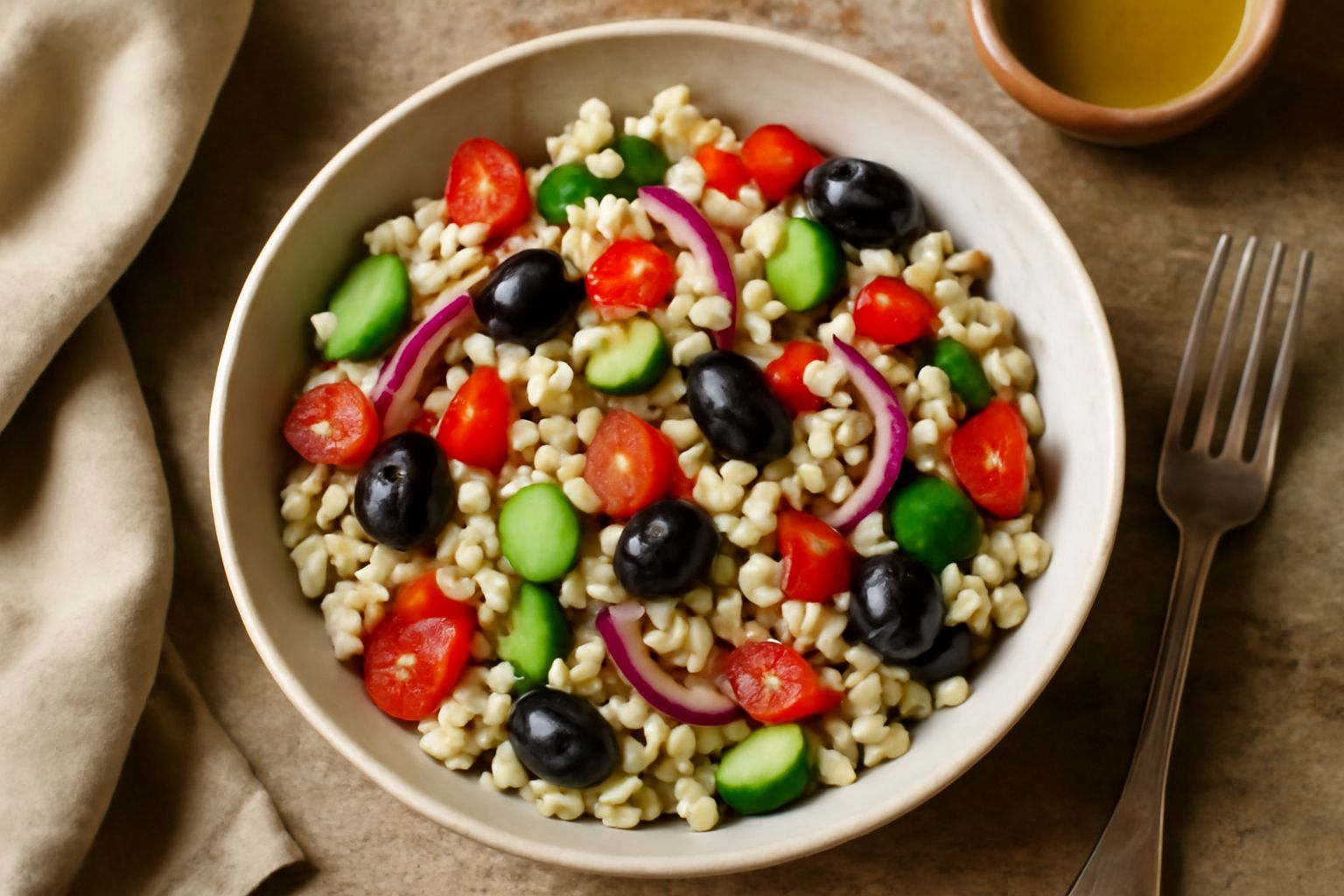 Insalata di orzo