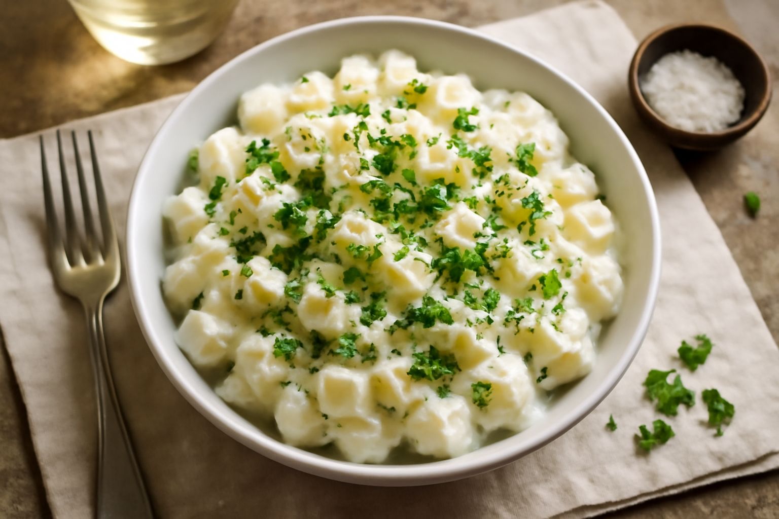Insalata di patate fredde