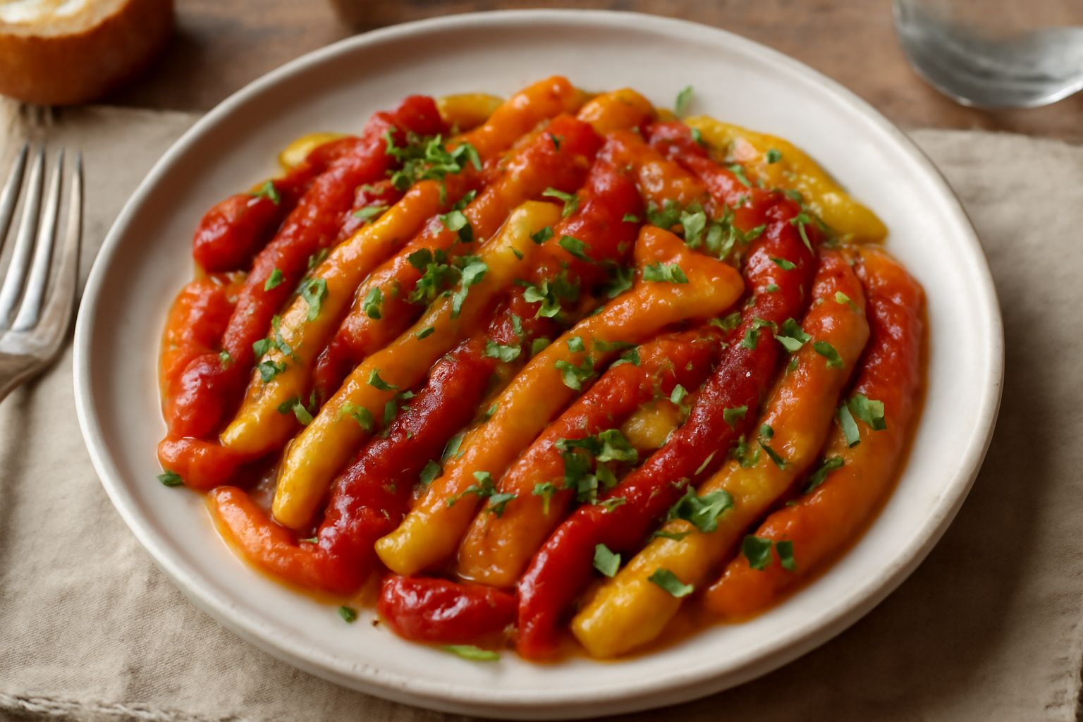 Insalata di peperoni arrosto