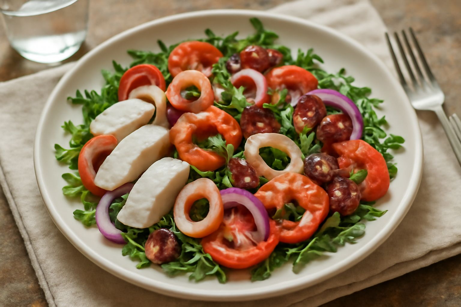 Insalata di pesce misto