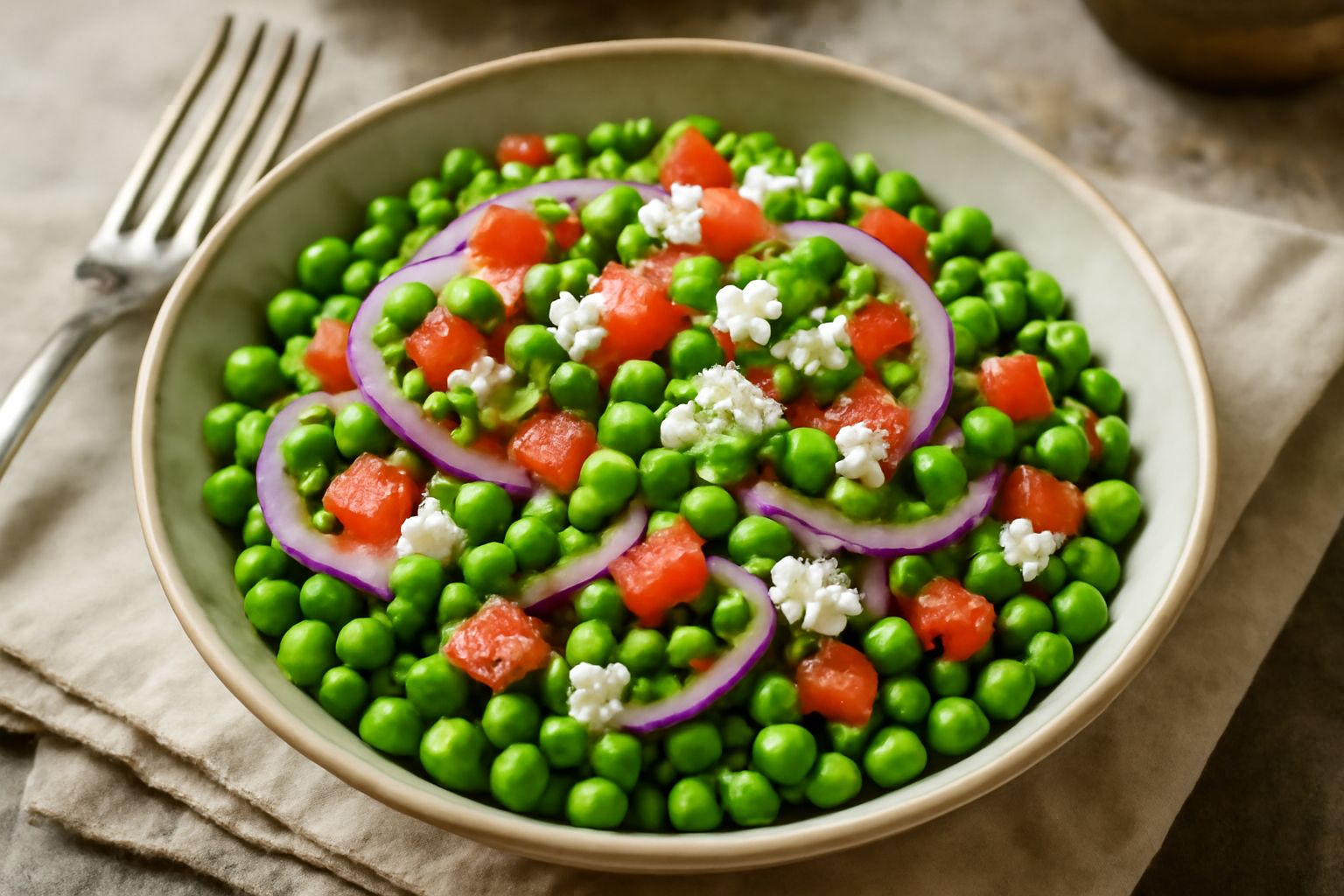 Insalata di piselli