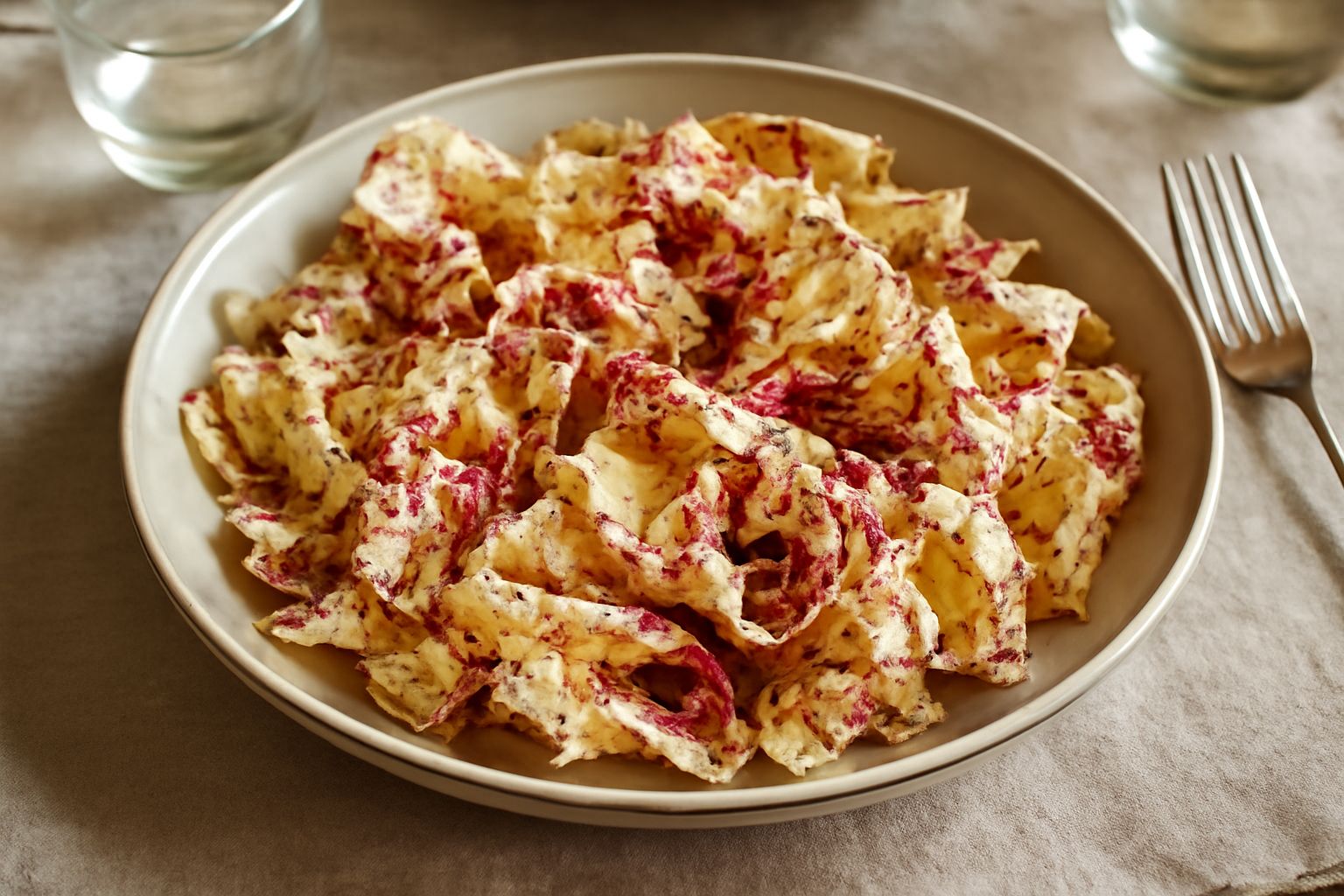 Insalata di radicchio variegato di Castelfranco