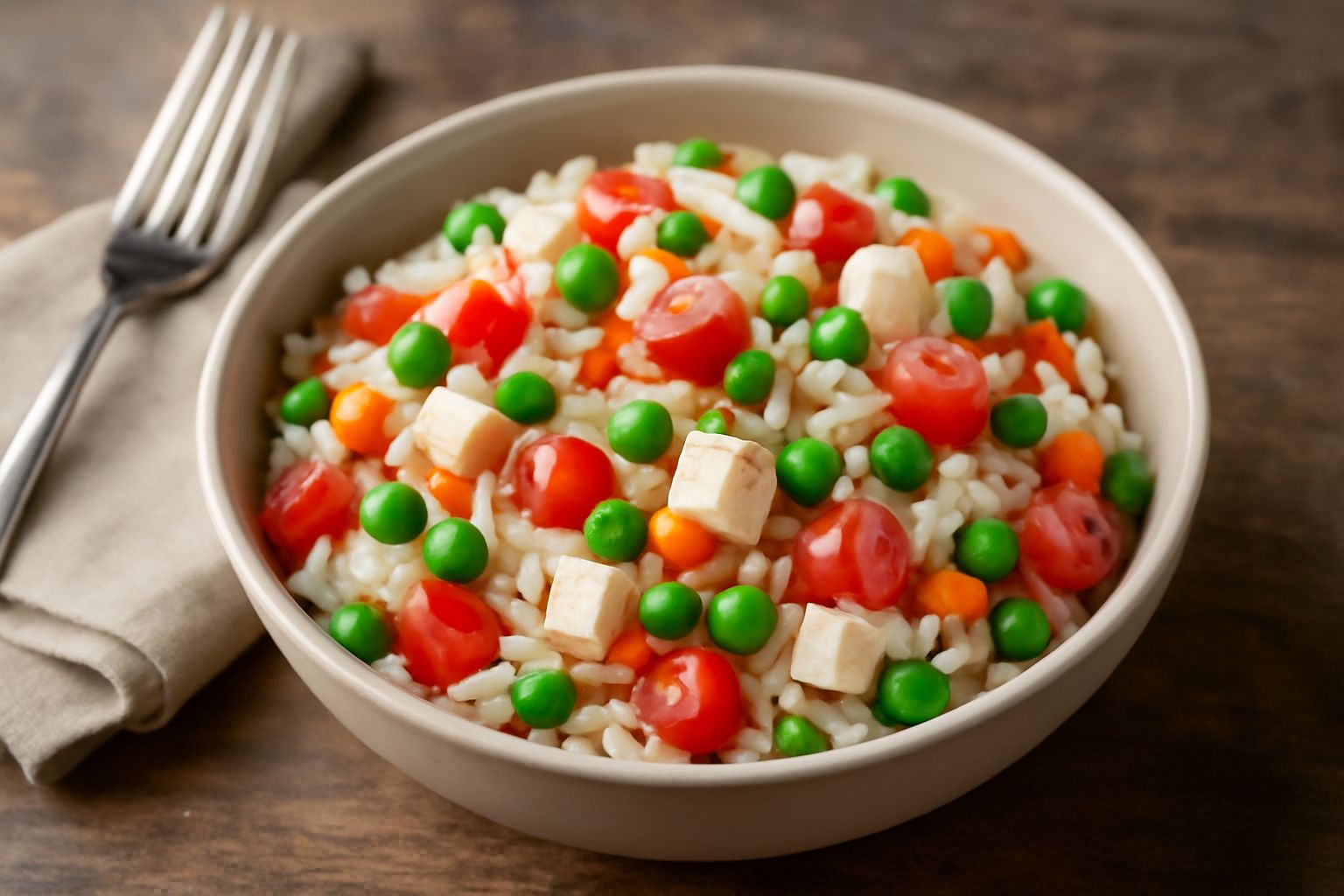 Insalata di riso conservata
