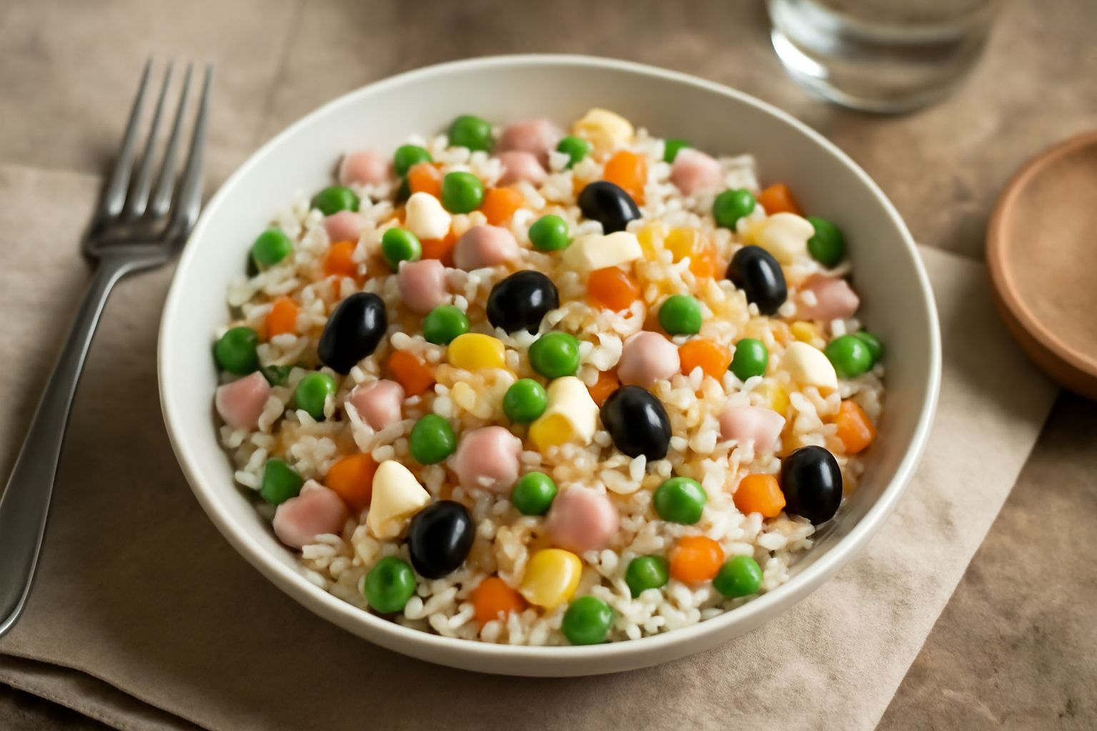 Insalata di riso vicentina: riso cremoso e verdure che nutrono senza appesantire
