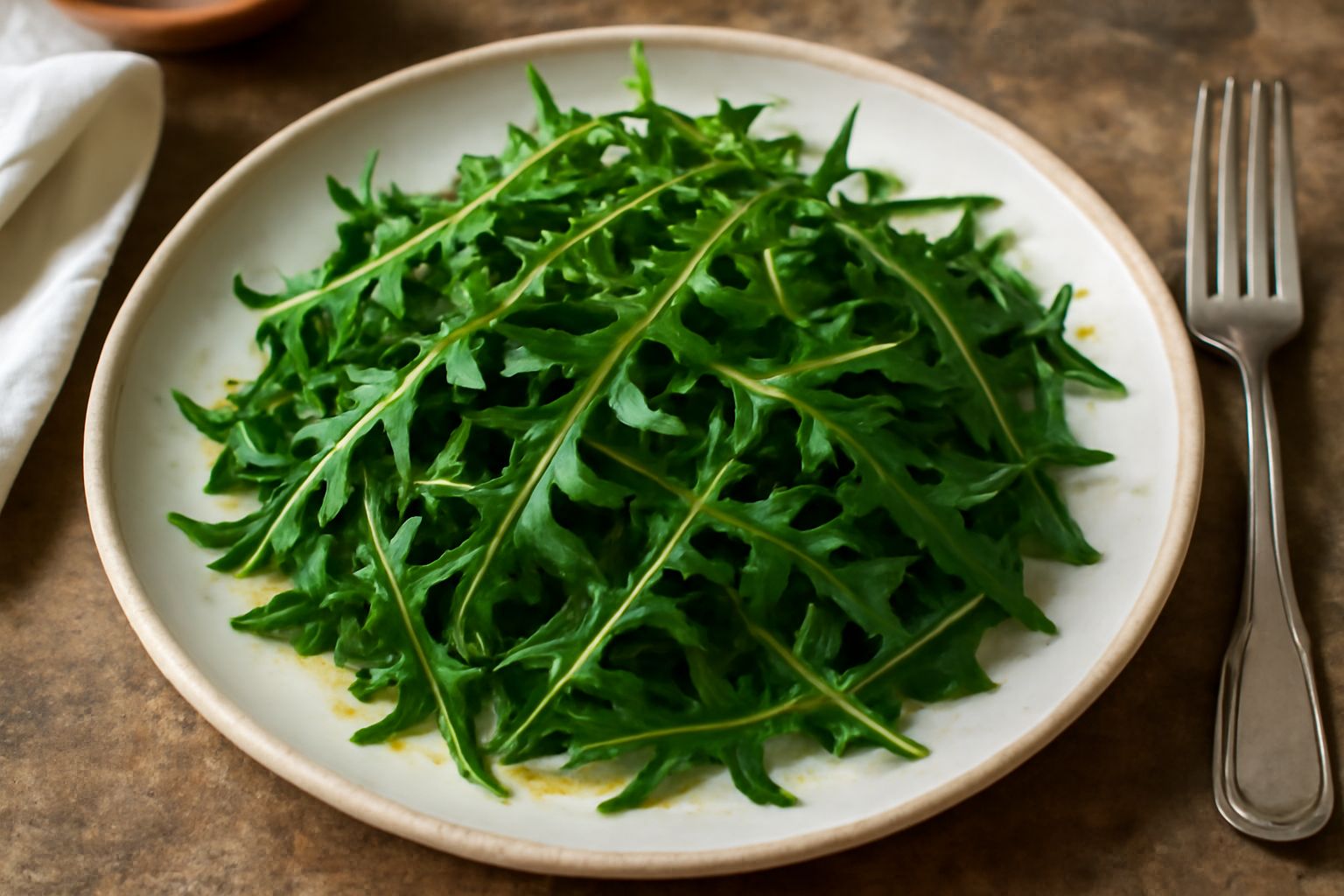 Insalata di rucola selvatica