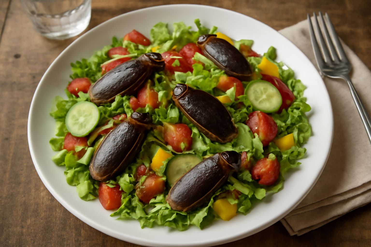 Insalata di scarafaggio