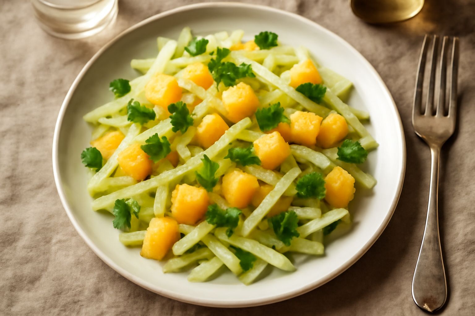 Insalata di scorza di melone