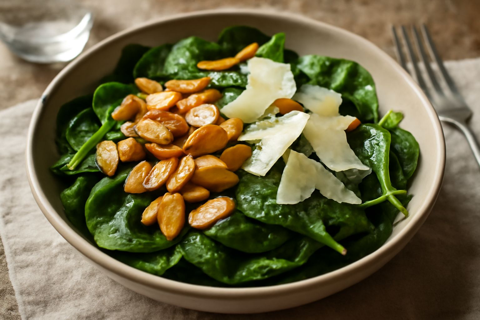 Insalata di spinaci