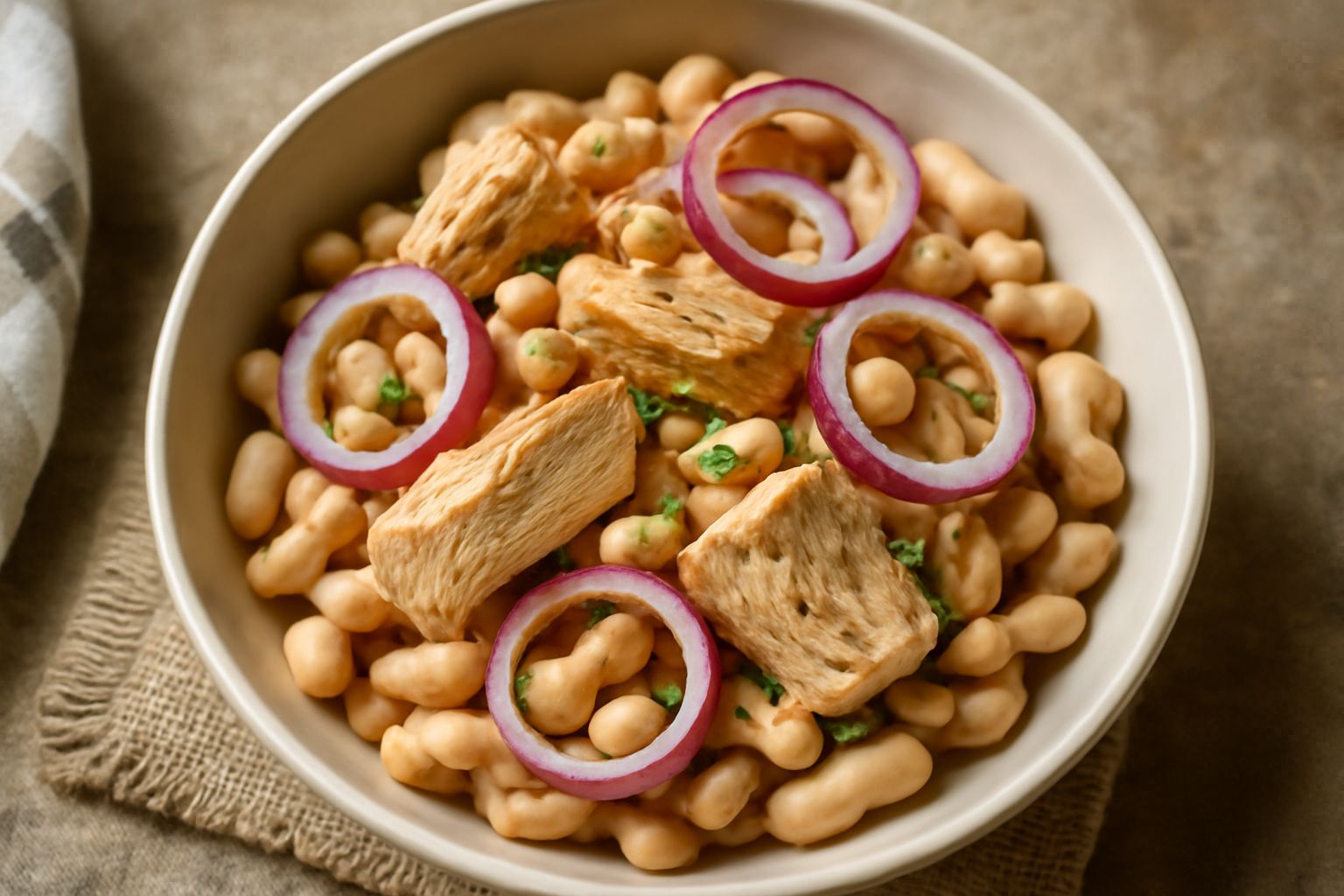 Insalata di tonno e fagioli