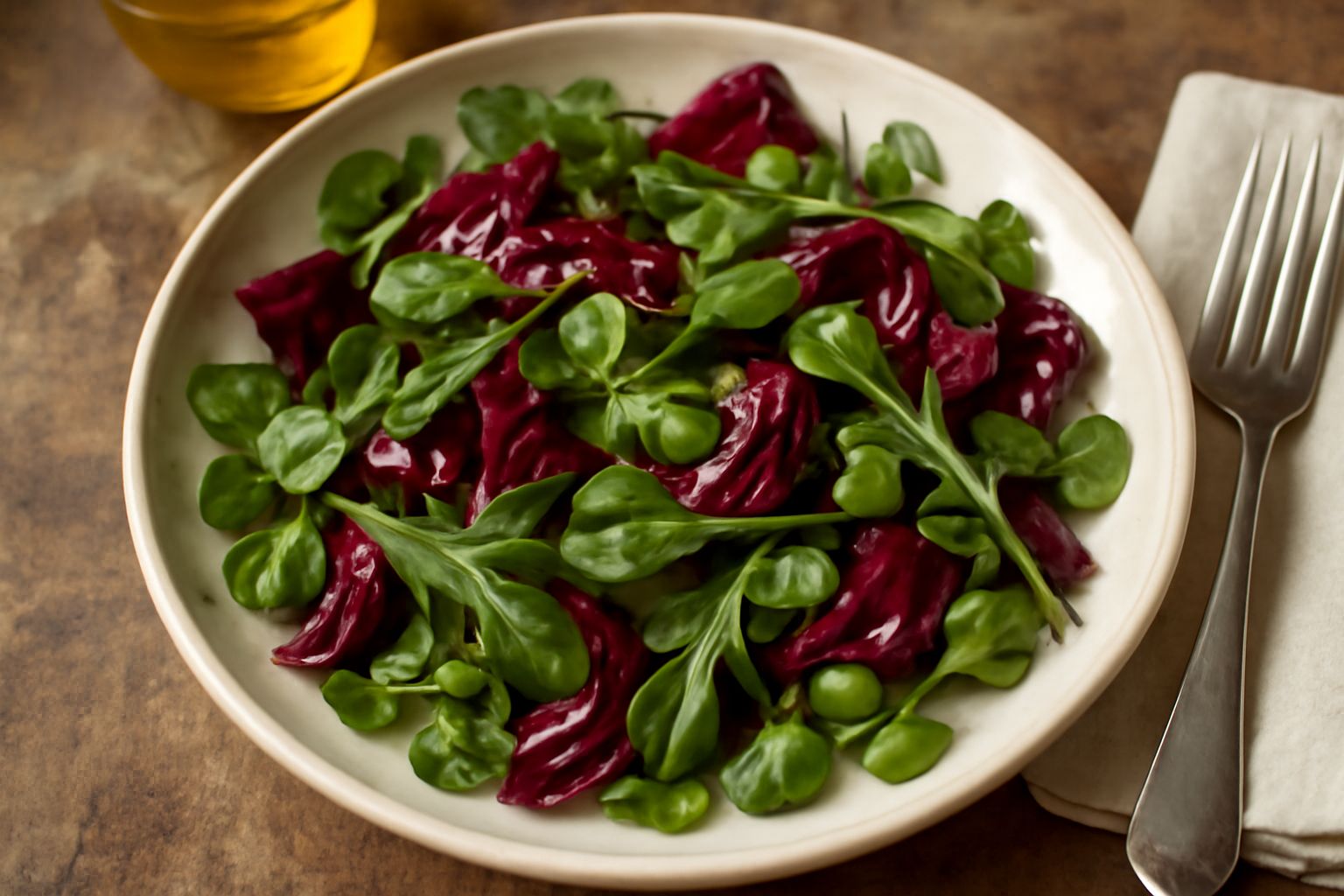 Insalata di verdure di campo