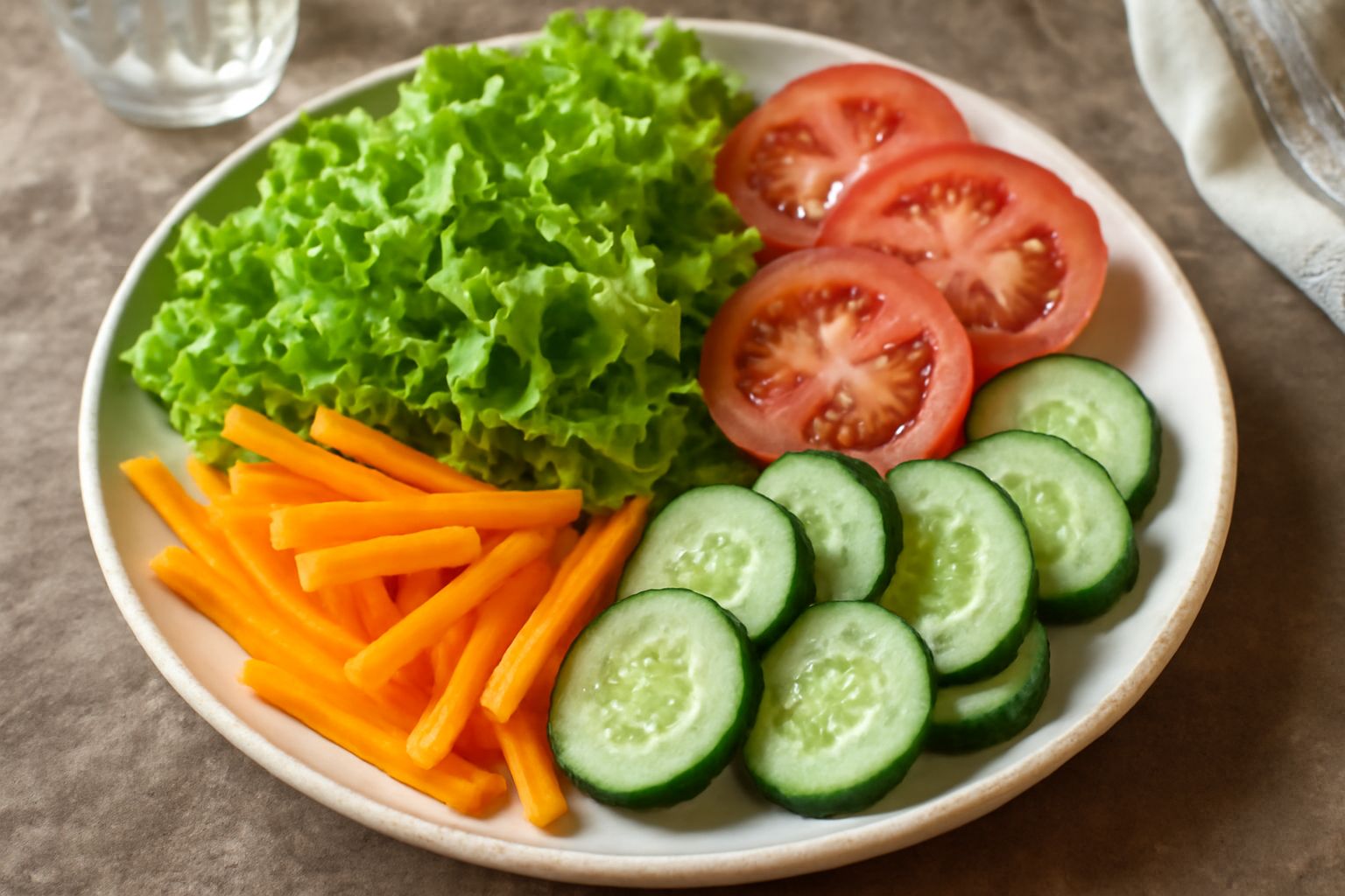 Insalata di verdure di stagione