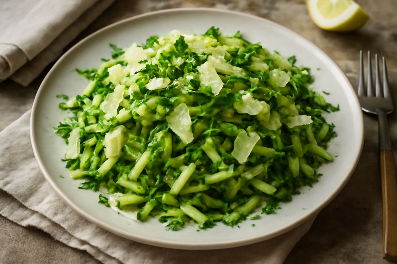 Insalata di zucchine crude