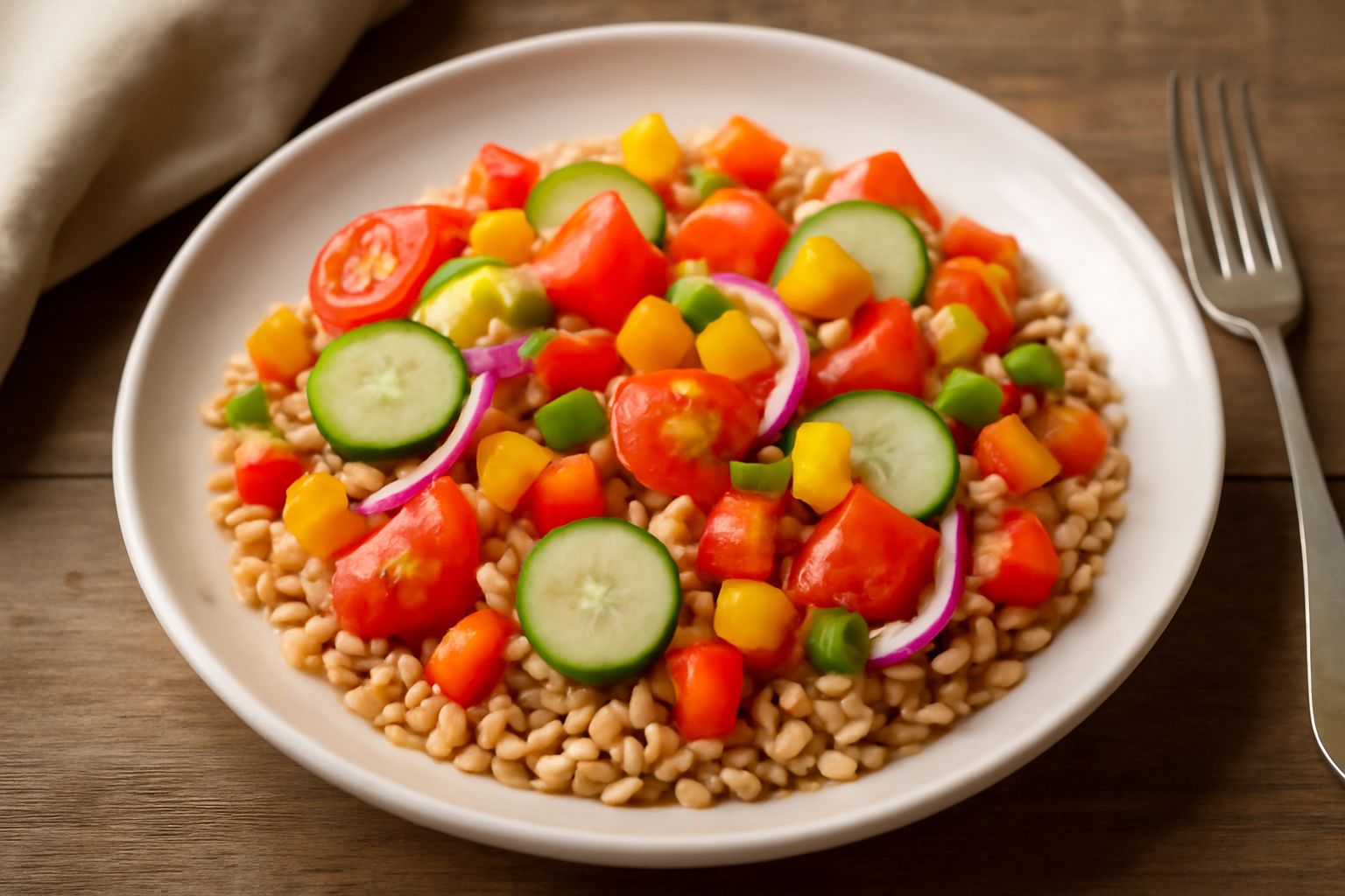 Insalata fredda di farro