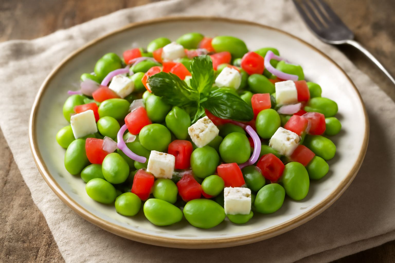 Insalata fredda di fave