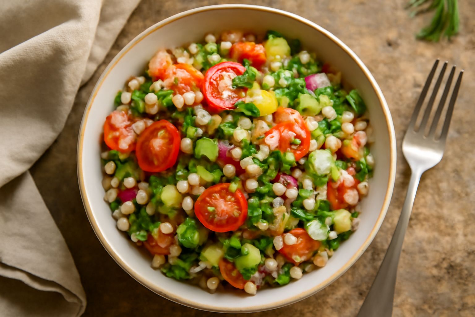 Insalata fredda di orzo