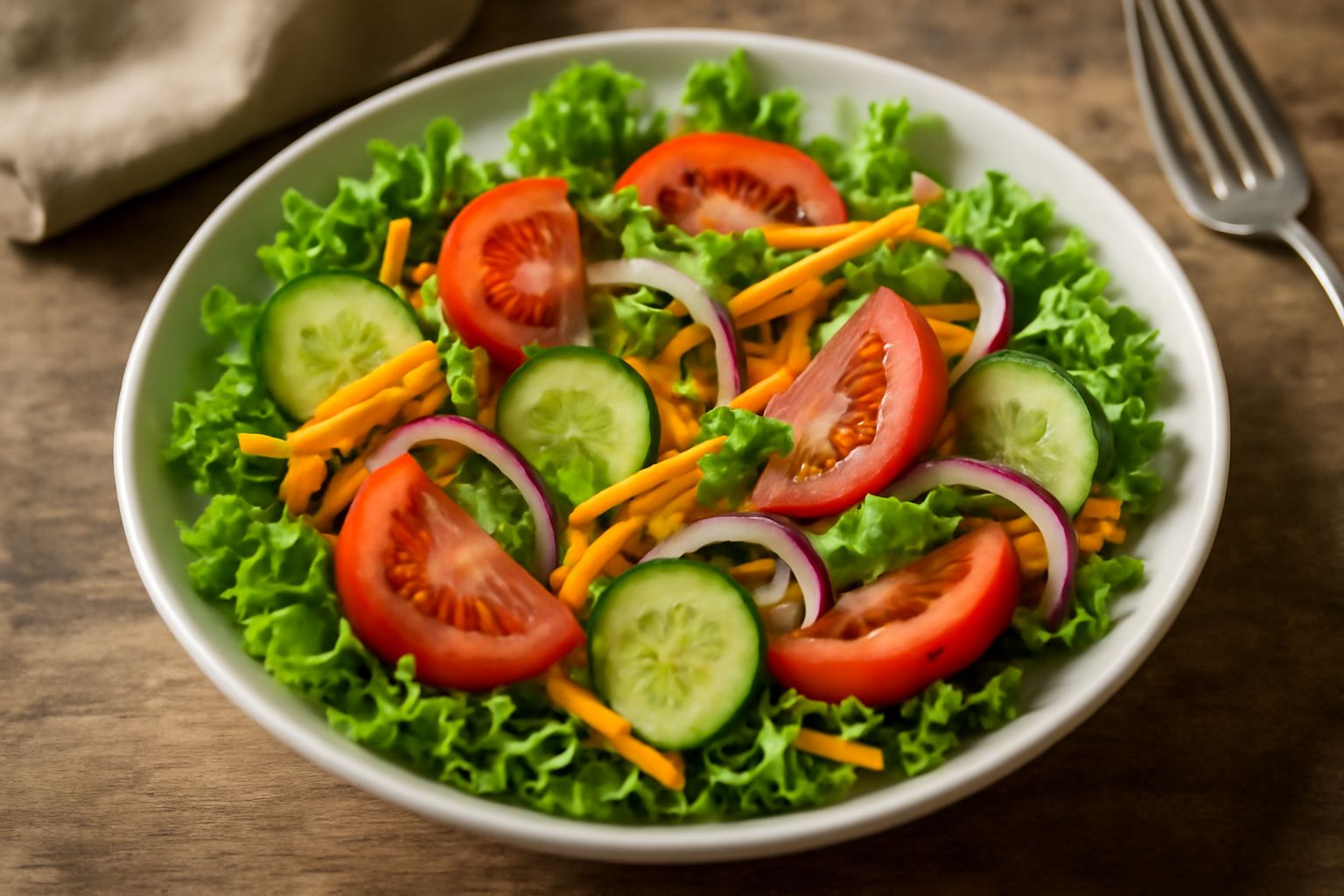 Insalata mista con verdure di stagione