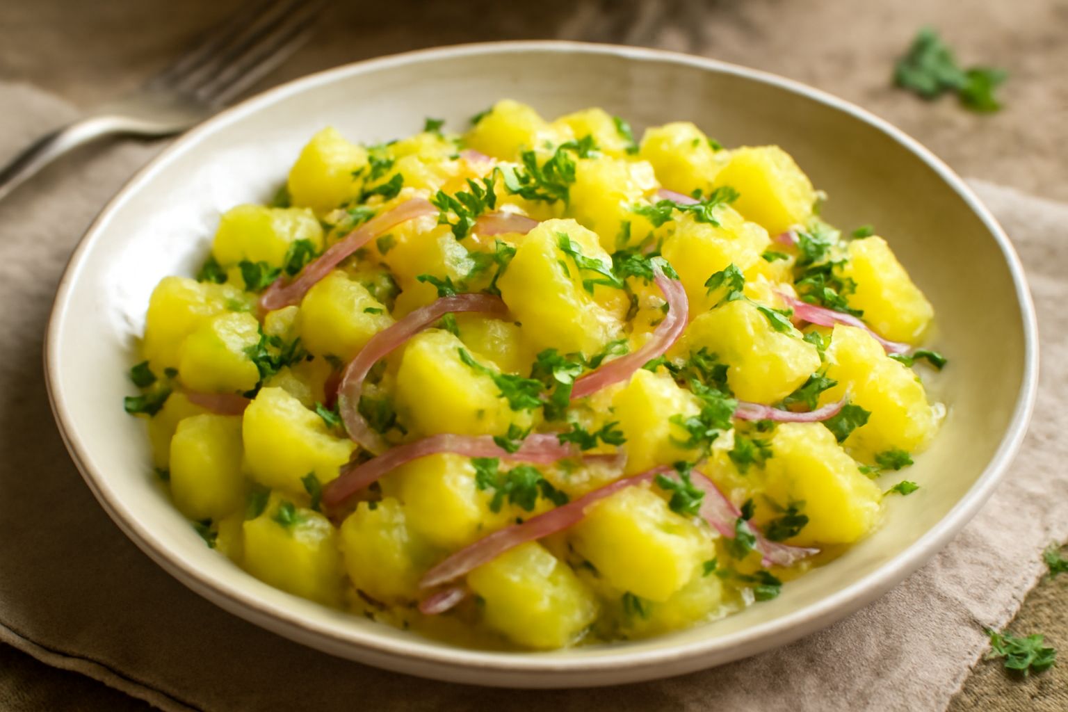 Insalata tiepida di patate