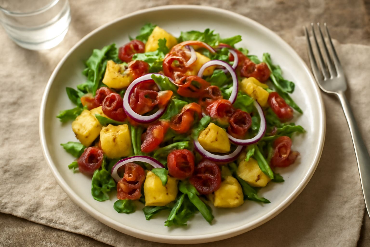 Insalata tiepida di patate e speck