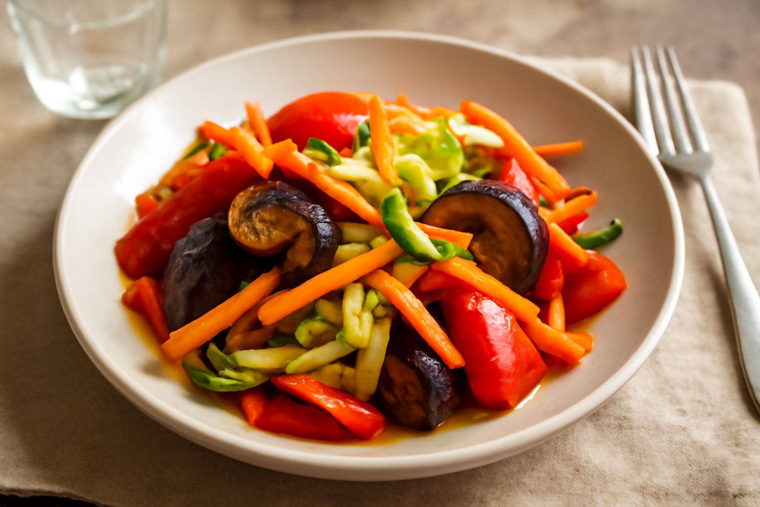 Insalata tiepida di verdure