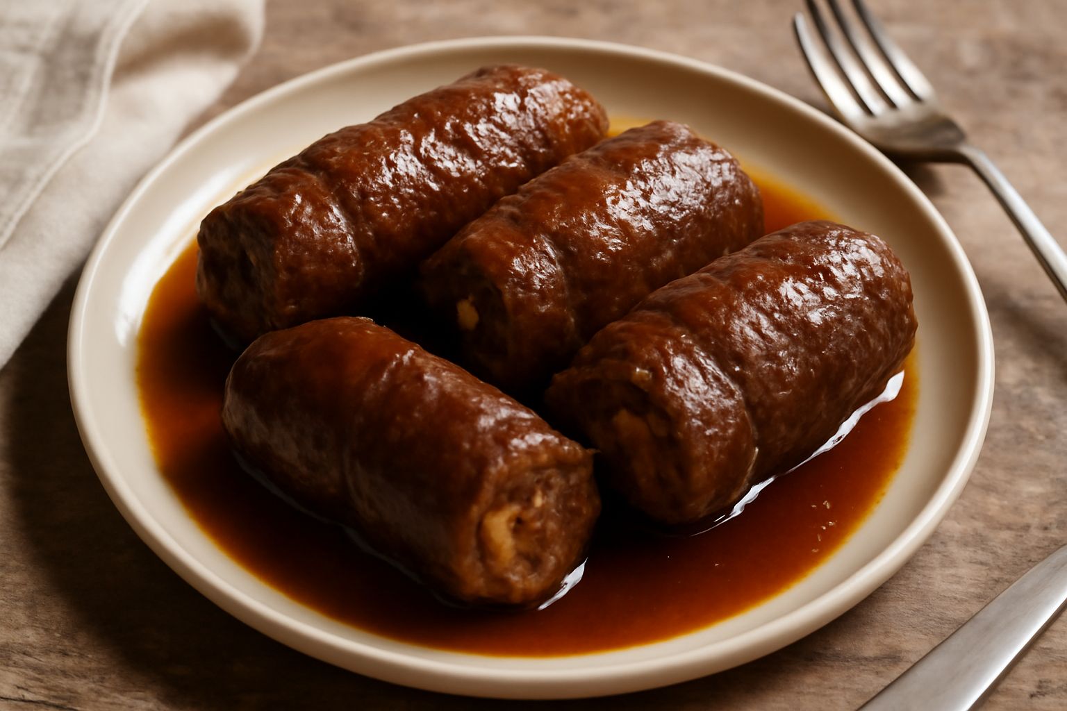 Involtini di carne